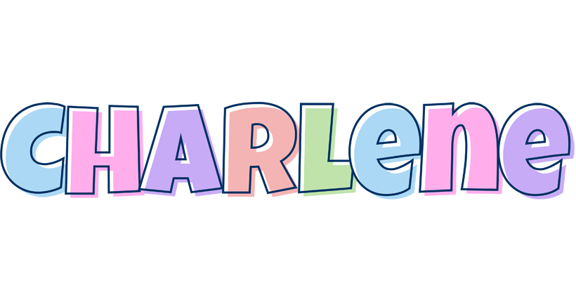 Charlene pastel logo