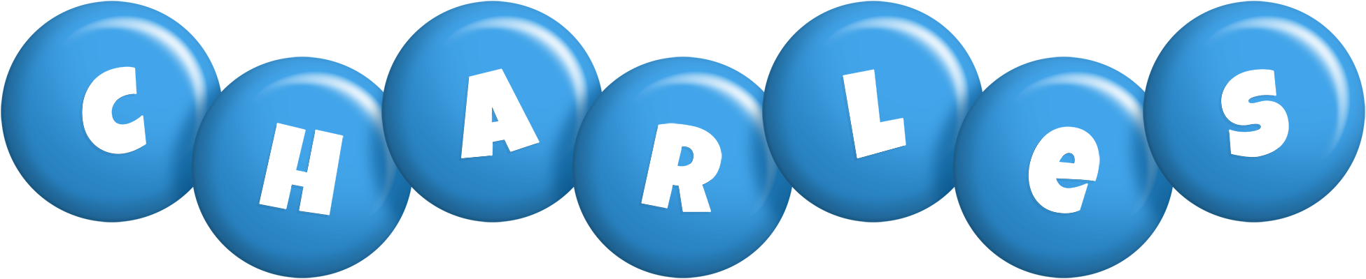 Charles candy-blue logo
