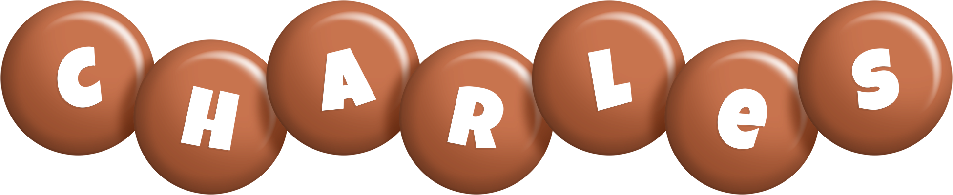 Charles candy-brown logo