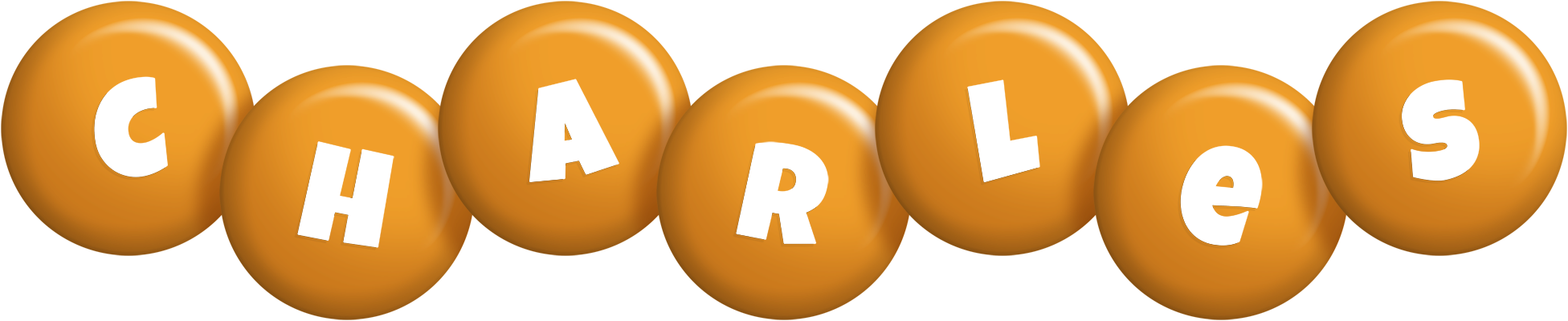 Charles candy-orange logo