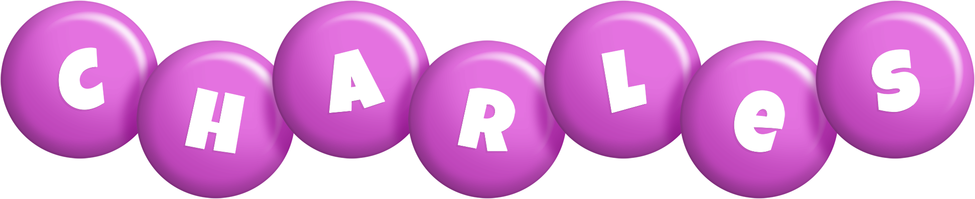 Charles candy-purple logo