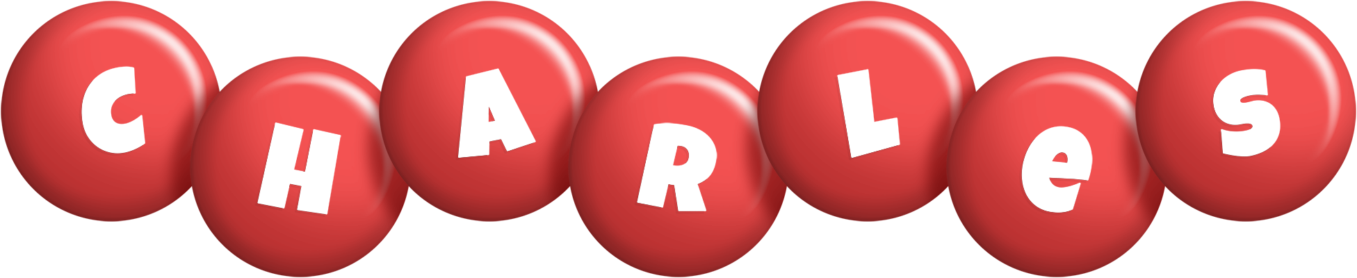 Charles candy-red logo
