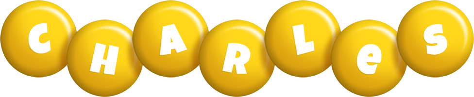 Charles candy-yellow logo