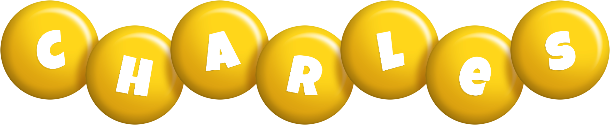 Charles candy-yellow logo