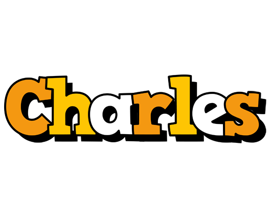 Charles cartoon logo