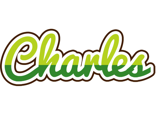 Charles golfing logo