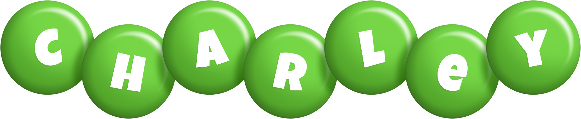 Charley candy-green logo