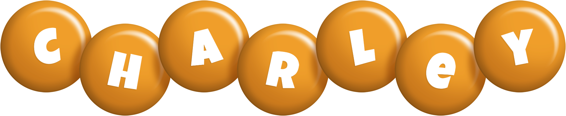 Charley candy-orange logo