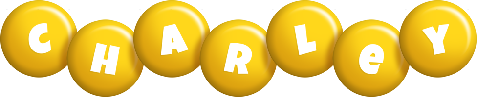 Charley candy-yellow logo