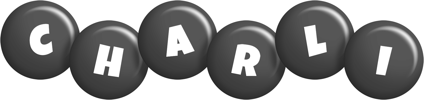 Charli candy-black logo
