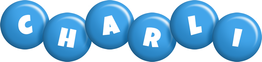 Charli candy-blue logo