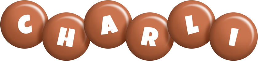 Charli candy-brown logo