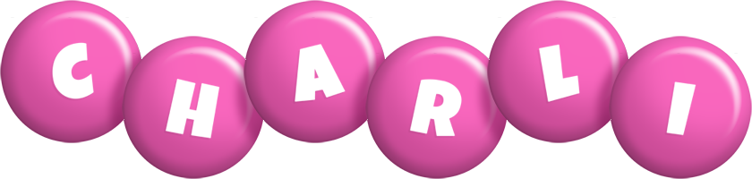 Charli candy-pink logo