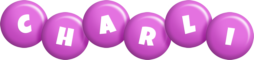 Charli candy-purple logo