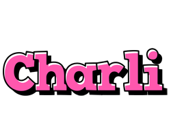 Charli girlish logo