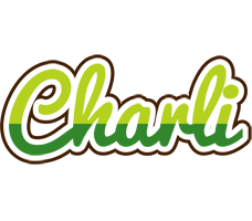 Charli golfing logo