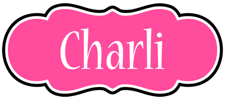 Charli invitation logo