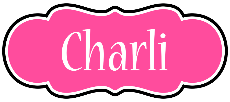Charli invitation logo