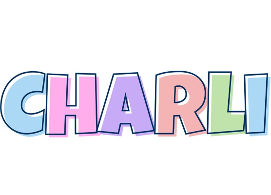 Charli pastel logo