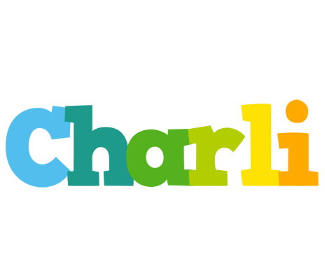Charli rainbows logo