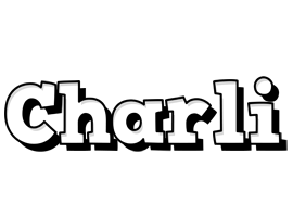 Charli snowing logo