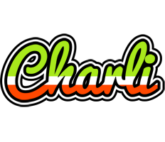 Charli superfun logo