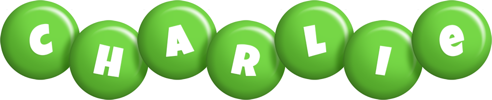 Charlie candy-green logo