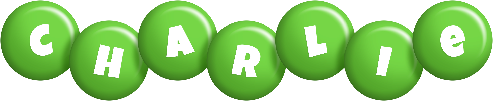 Charlie candy-green logo