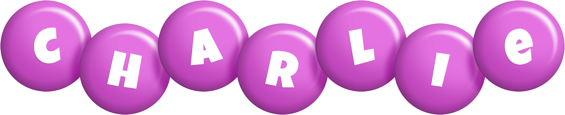 Charlie candy-purple logo