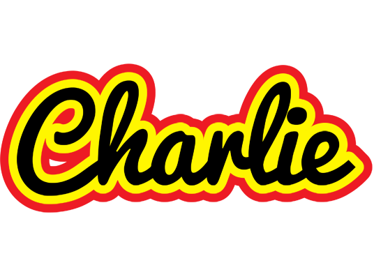 Charlie flaming logo