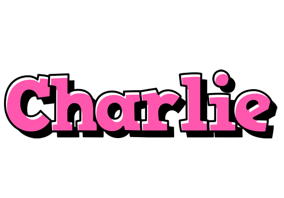 Charlie girlish logo