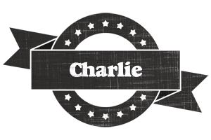Charlie grunge logo
