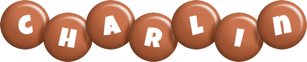 Charlin candy-brown logo
