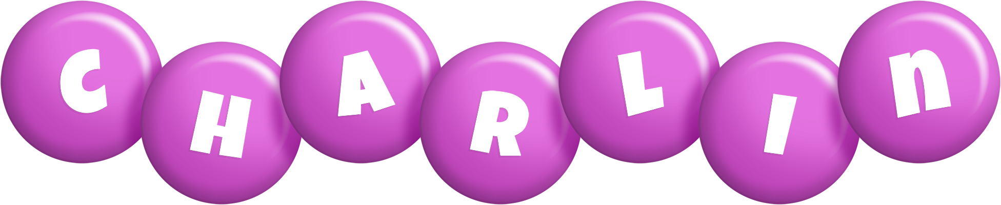 Charlin candy-purple logo