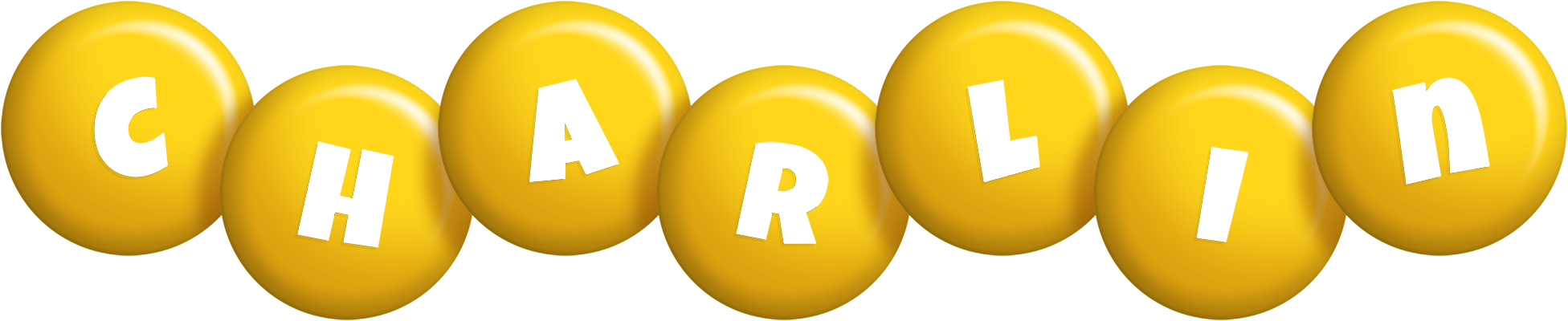 Charlin candy-yellow logo