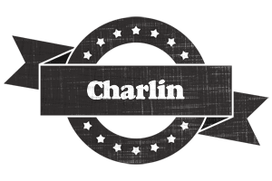 Charlin grunge logo