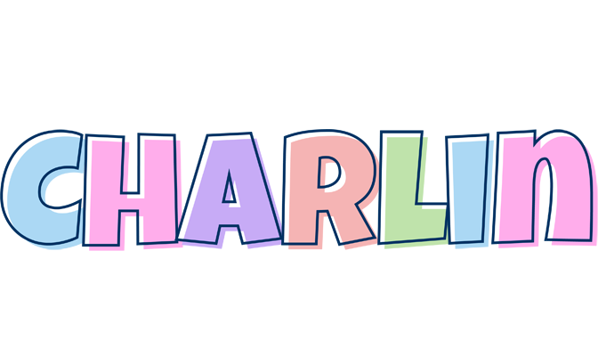 Charlin pastel logo