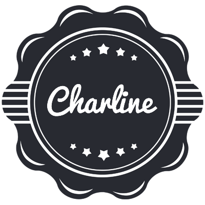 Charline badge logo