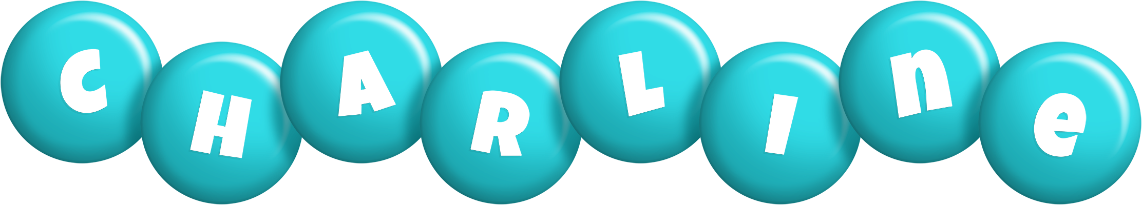 Charline candy-azur logo