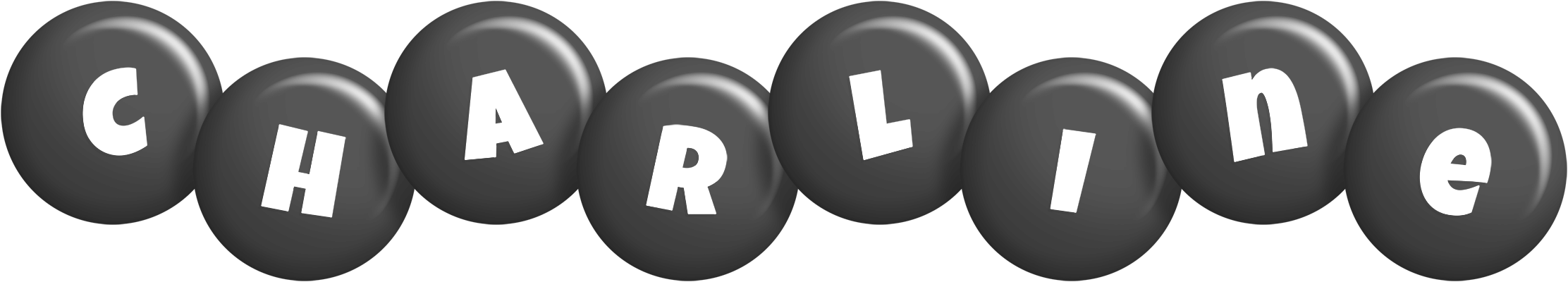 Charline candy-black logo