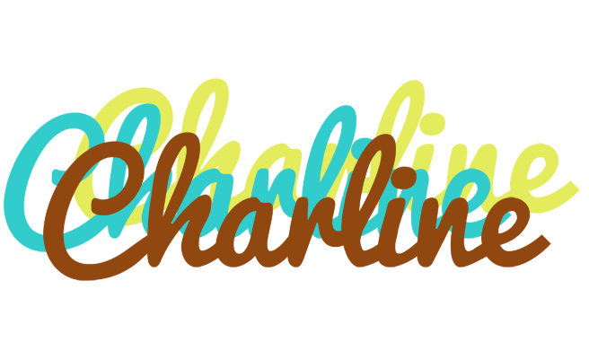 Charline cupcake logo
