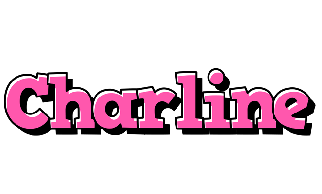 Charline girlish logo
