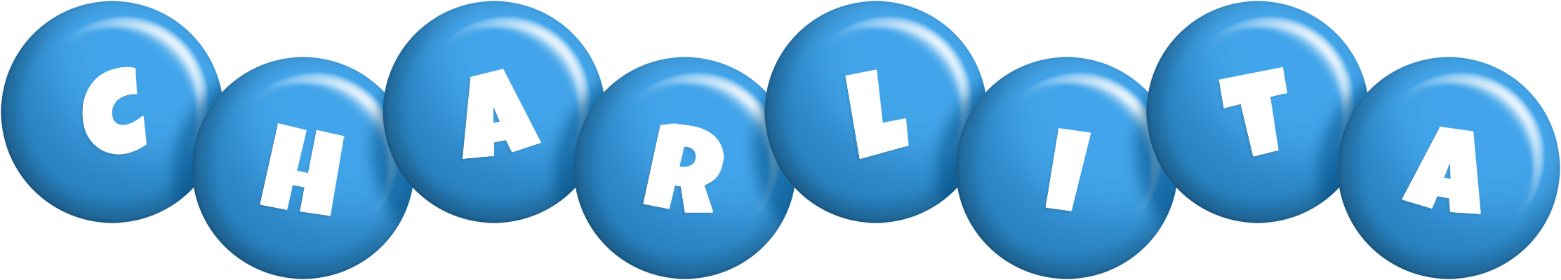 Charlita candy-blue logo