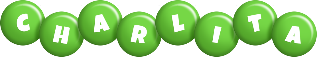 Charlita candy-green logo
