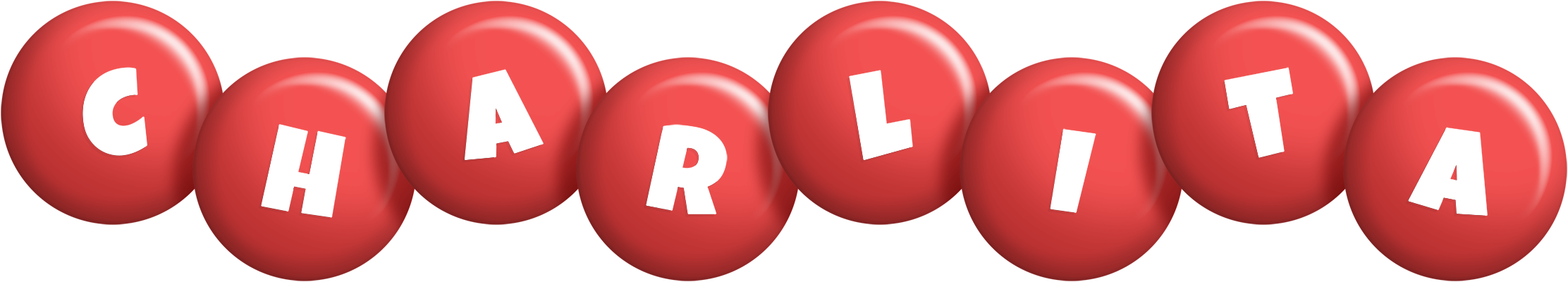 Charlita candy-red logo