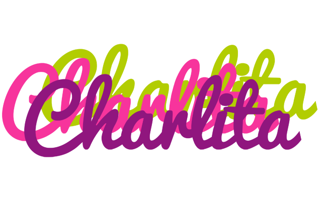 Charlita flowers logo