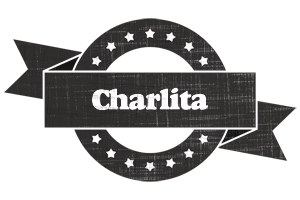 Charlita grunge logo
