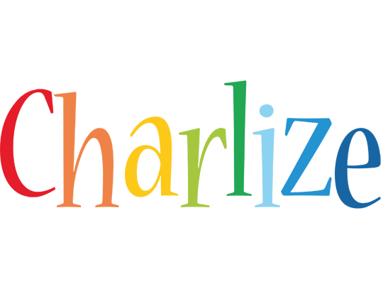 Charlize birthday logo