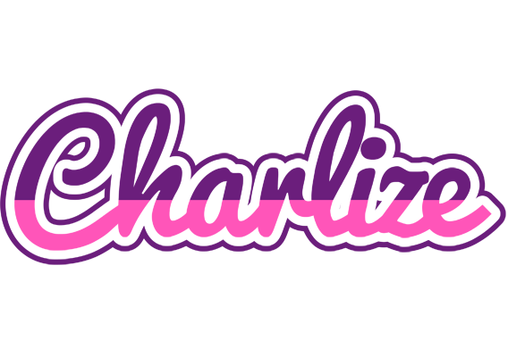 Charlize cheerful logo