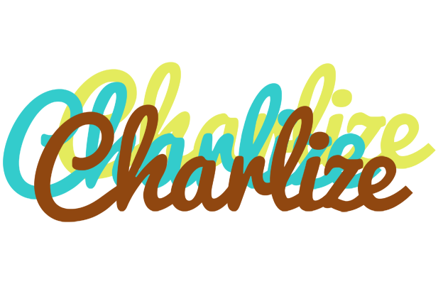 Charlize cupcake logo